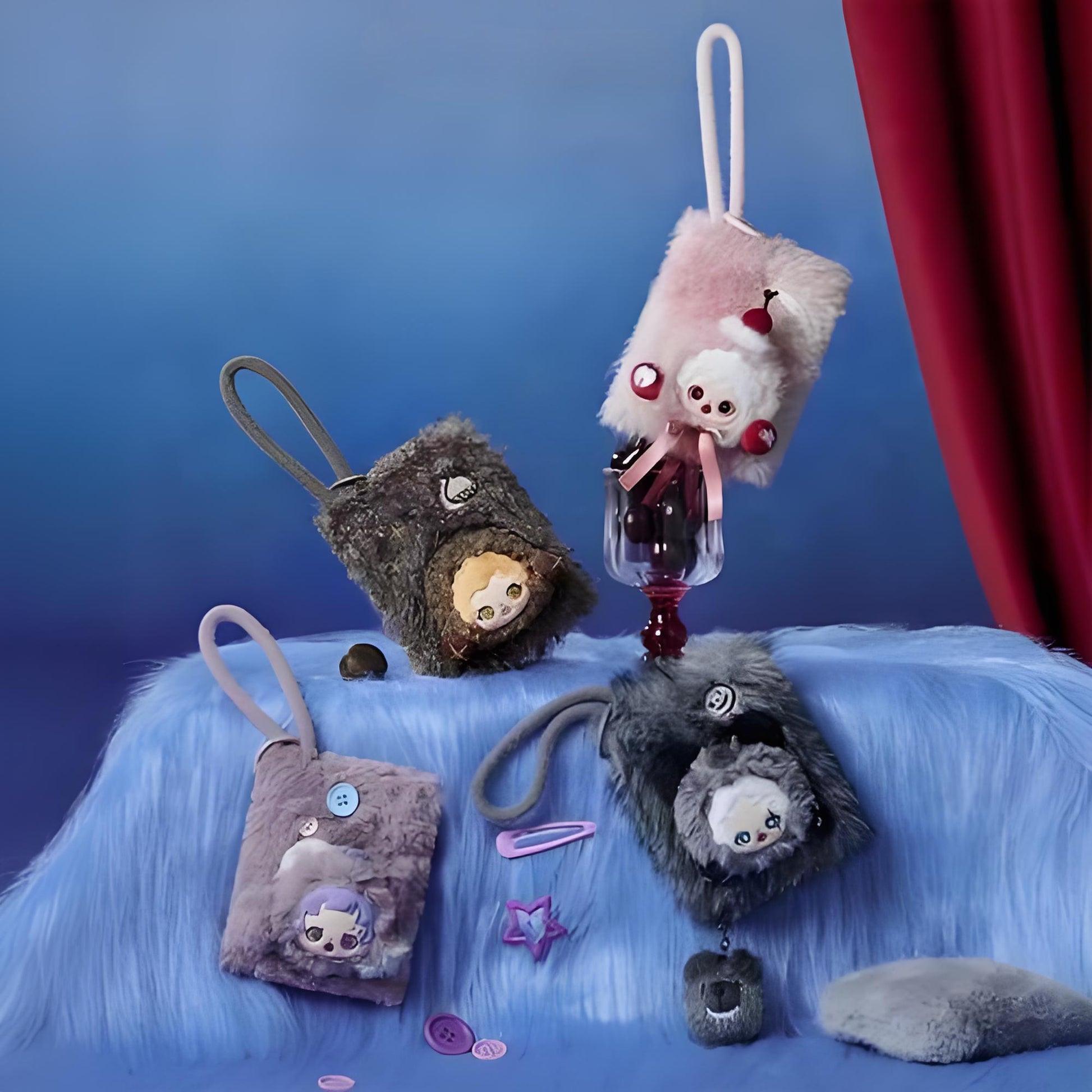 #SKULLPANDA You Found Me! Series Plush Mini Bag