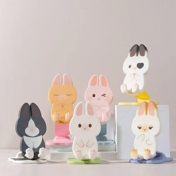 Folding Rabbit Phone Holder